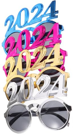 Ciieeo 8 STK 2023 Digitale Brille Partygeschenke Für Das Neue Jahr Lustige Brillen 2023 Abschlussbrille Abschlussfeier Brille Partygeschenk Für Das Neue Jahr Neujahrsparty -objektive