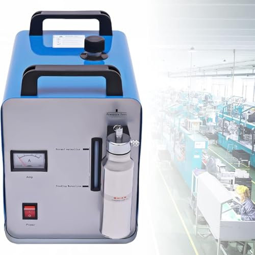 lwjunmm Polishing Machine, 95L 300W Oxygen Hydrogen Generator Water Welder H180 Oxygen Hydrogen HHO Gas Flame Generator with Torch,H160-220V