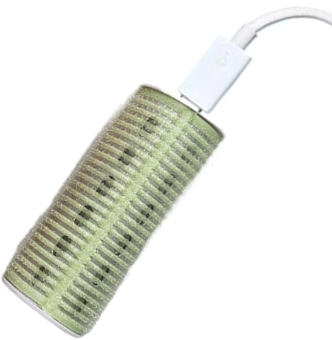 Rouleaux chauds portables, petit électrique - Petit chauffant à piles,Outil de coiffure pour les types de cheveux pour hommes, âges, esthéticienne