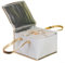 Getdoublerich Borsa termica per torte con design facile da maneggiare, adatta per picnic e feste, Come da immagine, Bianco