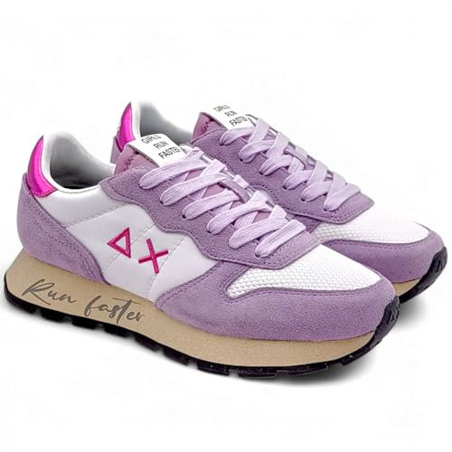 SUN68 Sneakers Basse Ally Vintage Z35207 Lilla Viola 41