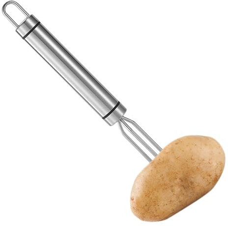 Mais auf den COB -Halter, Maisgabeln | Edelstahlmaishalter, wiederverwendbare Kartoffelgabel - Multifunktional tragbares Küchengeräte mit ergonomischem Griff für BBQ -Süßcorngeröstes Fleisch
