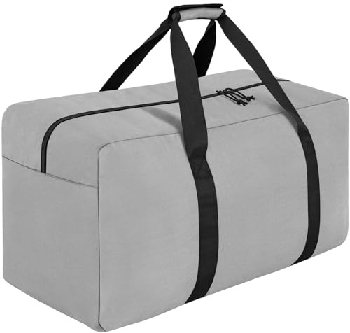 Extra Large Travel Duffle Bag, 120L Gear Bag for Men and Women, Storage Bag Ideal for Overnight Camping and Weekend Getaways