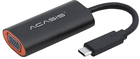 USB C Ethernet Adapter Network Card USB-C To Ethernet RJ45 Lan Compatible With MacBook Windows 7/8/10 Type C Ethernet 10/100/1000Mbps(Type-c to vga)