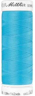 Seraflex - elastisches Garn zum Nähen - Alleskönner -2 Rollen á 130 m, Türkis