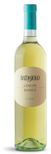 Batasiolo Langhe DOC Sunsì - Vino Bianco Chardonnay - Vino Esotico Fermo e Secco con Venatura Erbacea 750 ml - Adatto per ogni occasione