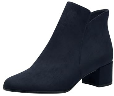 Tamaris Botas clásicas de las mujeres, Botas de mujer,Plantilla TOUCHit, Azul marino., 40 EU
