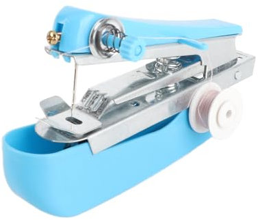 Handnähmaschine, Schnelles Nähen, Tragbare Elektrische Mini-Nähmaschine, Handnähmaschine Erwachsene, Nähen von Kleidung, Heimwerken, Familienreisen