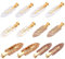 12 Stück Keine Biegung Haarspangen Keine Falten Haarclips Nahtlose Haarspangen Make Up Haarclips Acrylharz Flache Haarklammern Bunte Haar Clips Haar Styling Haarspangen Haarschmuck