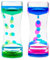 JJiaoLinin Minuteur sensoriel Liquide,Lot de 2 Sabliers Liquides avec Mouvement à Bulles,Jouets Sensoriel, Bouteille Sensorielle, Sabliers Liquide pour Activité, Détente, Apaisant