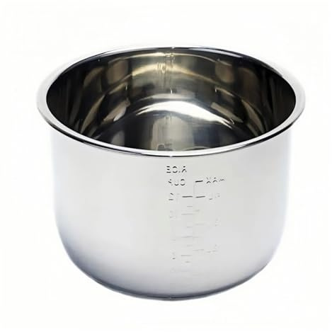 MiJob Autocuiseur à Riz 8 L en Acier Inoxydable 304 avec Double Fond