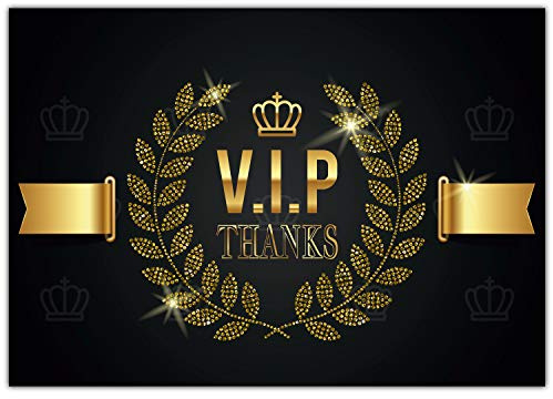 A4 XXL Dankeskarte V.I.P. THANKS - MEHRSPRACHIG mit Umschlag - Premium VIP Klappkarte für Geburtstag Hochzeit Jubiläum Danke Karte von BREITENWERK