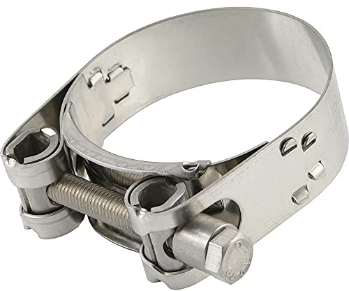 Fittingteile - Gelenkbolzenschellen aus Edelstahl - Schlauchschellen (Werkstoff: Edelstahl W4 - Ø Spannbereich: 140-150 mm)