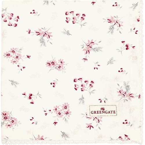 GreenGate Emberly Stoffserviette mit Spitze Weiss 40x40cm