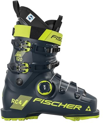 Fischer XTR RC4 120 MV Boa Scarponi da sci da uomo Dark Blue MP 30,5 Comfort e stabilità per escursioni