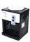 Dispensador de agua caliente mini eléctrico para agua caliente y fría, 550 W, negro, para oficina, dormitorio, apartamento, salón (frío/caliente/caliente)