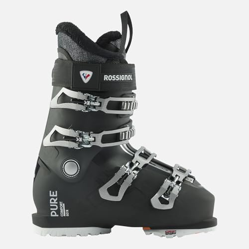 Rossignol Pure Comfort 60 - Scarponi da sci per donna - Scarponi da sci Relaxed Fit - Nero