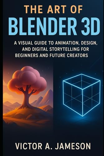 The Art of blender 3D: A Visual Guide to Animation, Design, and Digital Storytelling for Beginners and Future Creators