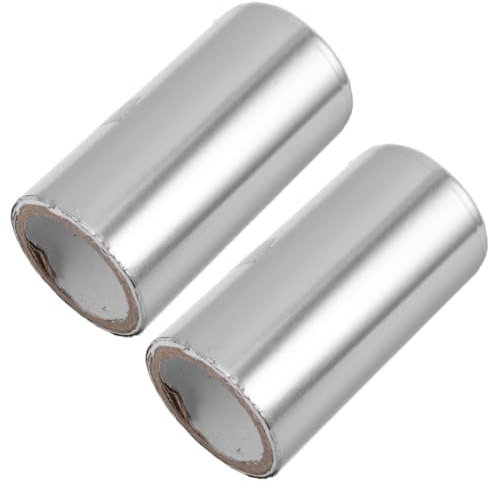 Gogogmee 2 Tinfoil per Rimozione Gel Metri Facili Strappare per Unghie Strumento Nail Foil Wraps per Manicure Semipermanente e Solvente Unghie