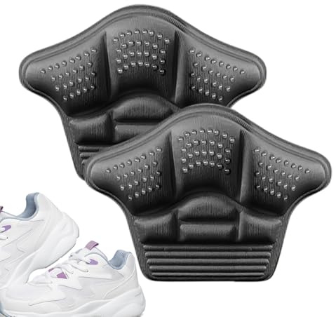 Inserti per battitacco non antiscivolo, imbottiti, vestibilità su misura | per il comfort, design ergonomico, protezione per il tallone morbido, con design a presa fissa per scarpe col alto