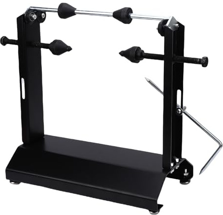 KIMISS Supporto per Equilibratura Ruote per Moto Equilibratrice per Ruote per Pneumatici per Carichi Pesanti Allineamento Dinamico Statico dei Pneumatici Officina per Garage Uso in