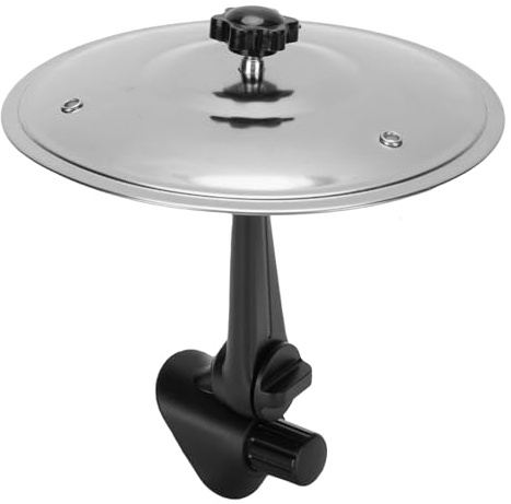 Gsycle Platillo de choque para automóvil, mini tambor para vehículos Tablero de ventilación de aire Pequeño y divertido Accesorio de adorno para tablero de platillos de choque práctico