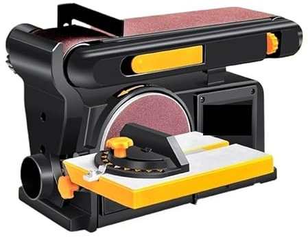 Lijadora de banda de 550 W, lijadora de disco de 150 mm, lijadora de banda profesional for madera
