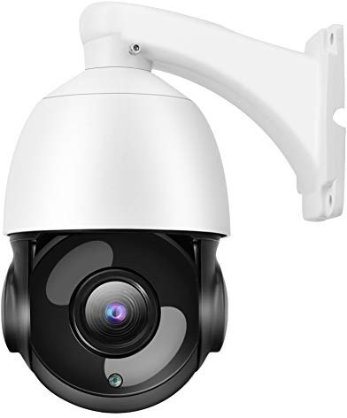 Telecamera Cupola 5MP, Zoom Ottico 30X 4-in-1 AHD/TVI/CVI/CVBS PAL Telecamera Videosorveglianza Sicurezza Esterna con Funzione PTZ, IP66 Impermeabile, Visione notturna 50 m