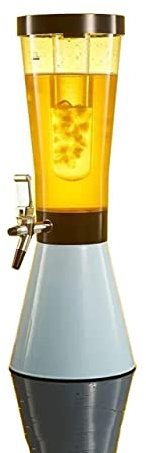 Dispensador de Torre de Cerveza Dispensador de torre de cerveza de 3 litros con grifo Dispensador de cerveza de raíz de barril de cerveza comercial con carámbano extraíble Torre Cerveza/Dispensador Be