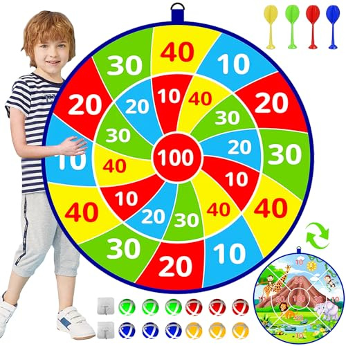 Seyoos Sicheres Wurfspiel für Kinder, Indoor-Spiele, Outdoor-Spiele, Rasenspiele, Gartenspiele–ideal für Kinder und Erwachsene ab 3 Jahren, Geschenk für Jungen und Mädchen