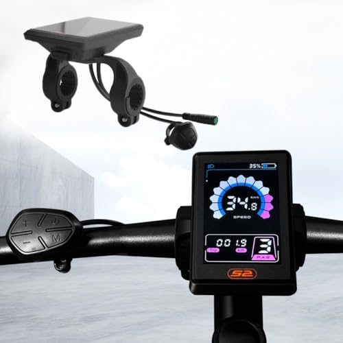 Ebike Digital Display Fahrradcomputer E-Bike Computer Indikator Meter Panel für BAFANG BBS01 BBS02 Antriebsmotor