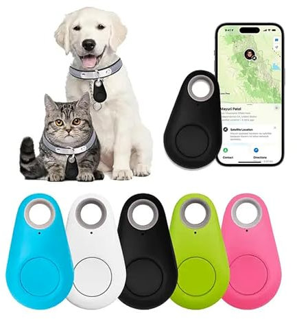 Rastreador Bluetooth Android, Tag Localizador Buscador De Llaves, Moto Tag Perros Y Gatos, Llavero Localizador Maleta, Geolocalizador, Compatible con iOS, Alarma Antirobo, Rastreador Sin Suscripción