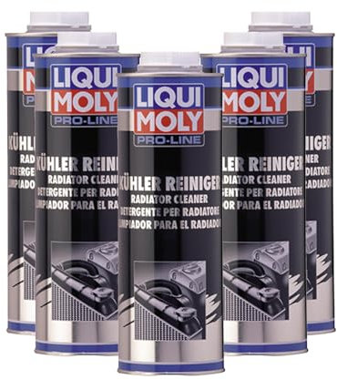Radiator Cleaner Coolant System Flush 5x1L - Radiator & Cooling System Cleaner and Flush Treatment