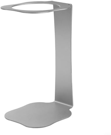 Supporto per filtro per macchina da caffè, leggero e ben supportato, design in ferro per una facile preparazione (argento)