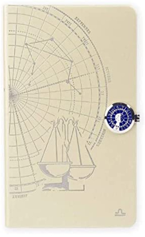 Notbook Constellation Anteckningsbok Journaler Inbundna Klistermärken Män Fyllbara Pappersflikar Dagbok Lärbok 8,3×5,1 Anteckningsblock(C)