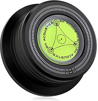 Nobsound Rotierende Gewichtsrekord-Stabilisatorscheibe Lp Vinyl Dvd Vibrationsklemme Stoßd?mpfer Und Verbessert Die Klangqualit?t Schwarz