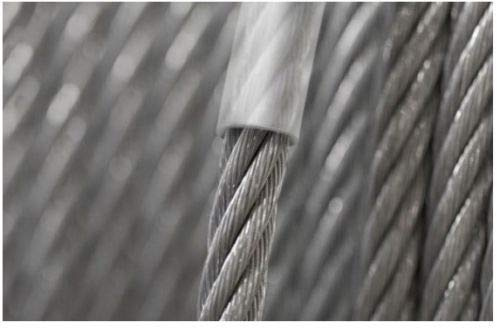 2 3 4 5 6 7 8 10mm Steel Clear PVC Plastic Coated Wire Rope Boat Galvanised Zinc (Diameter: 4mm, Length: 100m)