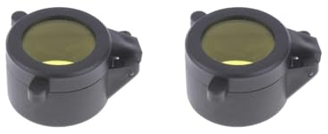 Mealoodiousmusea 2 set Lens Eyepiece Cap Dusrproof Cover for Spotting Scopes Monocular Telescopes 30mm