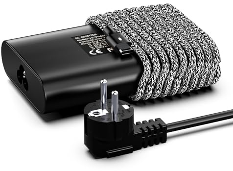 BIUBOTY Cargador 65W USB C para HP Spectre X360 EliteBook | Compatible con HP Chromebook, Spectre, EliteBook x360, Envy, Elite x2, ProBook, 20V, Adaptador AC Tipo C para Portátil