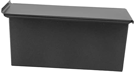 BIUDECO Black Loaf Pan with Cover Bread Baking Mould for Toast and Bread Bakeware for Home Kitchen Use Loaf Tins for Baking
