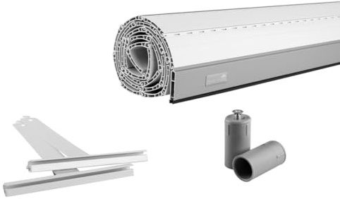 Schellenberg 39020 Tablier de volet roulant PVC Maxi, 100 x 120 cm, blanc