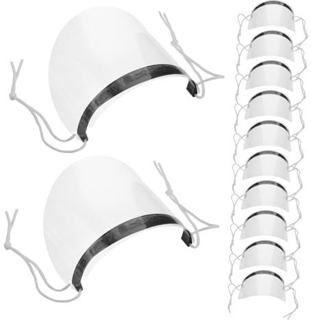 Healvian Protezioni Per Il Viso Da Parrucchiere Per Barbiere 50 Pezzi Per La Doccia Delle Sopracciglia