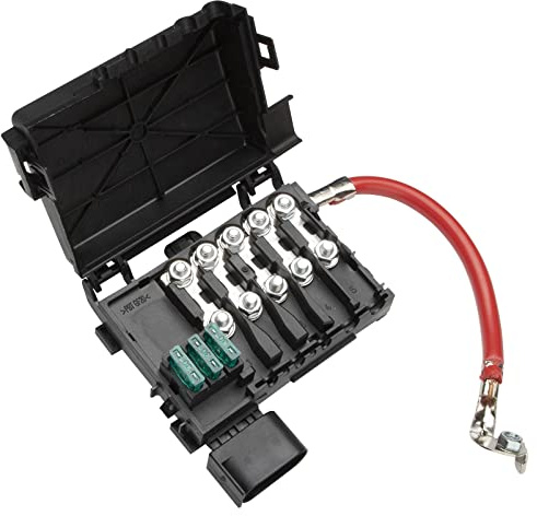 ZEALfix Batterie Sicherung Box für Autobatterie Klemme 1J0937550A für Jetta Golf Mk4 Beetle 1999-2004