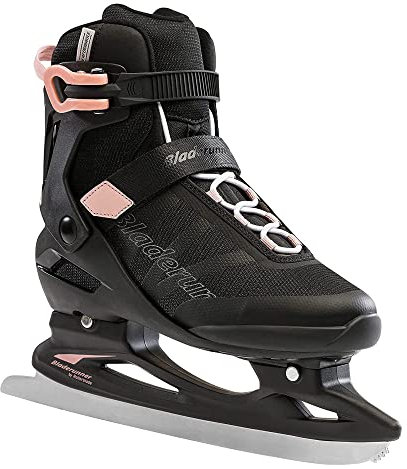 Rollerblade Bladerunner Ice Igniter Damen, Schwarz und Roségold, Schlittschuhe