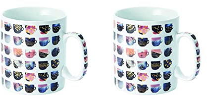 Cha Cult - 2 tazze Jumbo Tia in porcellana, 0,75 l = 2 tazze