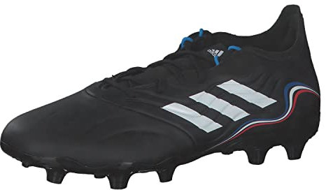 Adidas Unisex COPA Sense.2 FG Sneaker, core Black/FTWR White/Vivid red, 47 1/3 EU