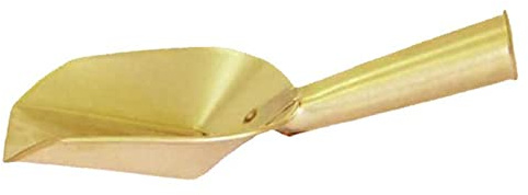 WEDO Schaufel, Messing, 30,5 cm Länge, 110 x 300 mm