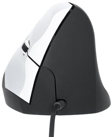 YIWENG Optique,Souris Filaire Verticale Souris Optique Ergonomique de Bureau de Jeu à 3 Touches pour PC/Ordinateur Portable Noir
