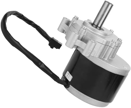 Yctze Metall-Elektrorollstuhl-Bürstenmotor-Zubehör, 75 U/min 24 V 250 W MY1016z, Geeignet für Unite-Rollstühle mit Elektromotoren und Batterien 12 V, 24 V 500 W-Reduzierer