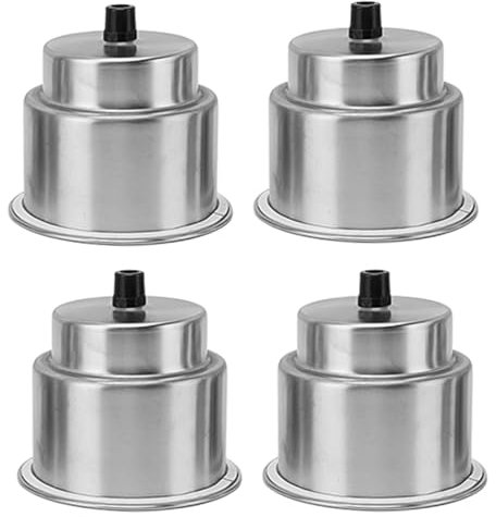 HUSHUI Portavasos de 4 Piezas, Inserto de Portavasos Resistente a Prueba de Fugas con Orificio de Drenaje para Encimera del Tablero de Instrumentos del Automóvil de Barco RV